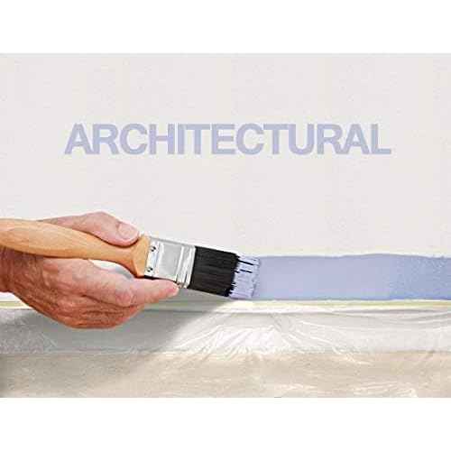 VViViD Chemical Grade Heavy-Duty Self-Adhesive Tape and Drape Masking Film Plastic Drop Cloth (22" x 108ft (2 Roll Pack))