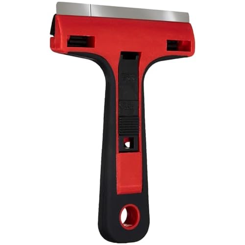 ALLWAY GTS Soft-Grip Glass & Tile Scraper, 4¡È