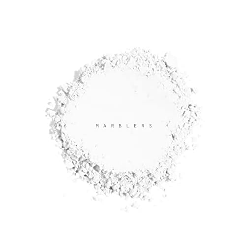 MARBLERS Matte Powder Colorant 1oz (28g) [Matte White] | Pigment | Dye | Resin | Craft | Paint | Grout | Concrete | Cement | Epoxy | Nail Polish