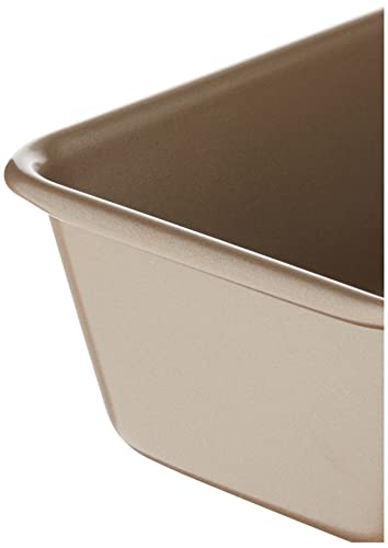 Cuisinart 9-Inch Chef's Classic Nonstick Bakeware Loaf Pan, Champagne (Pack of 2)