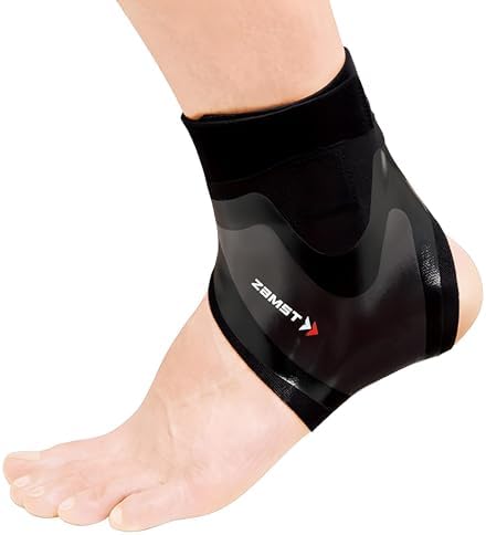 670204_New - Zamst Filmista Ankle - Ultra-Thin Brace for Sport, Stabilizing Ankle Support for Men and Women - Right, XLarge