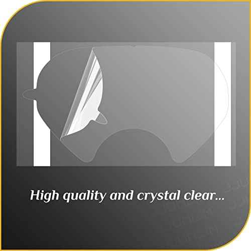 100 Pack Peel Off Lens Cover Compatible for 3M 6885, 6000, 6700, 6800, 6900 Series Faceshield Cover