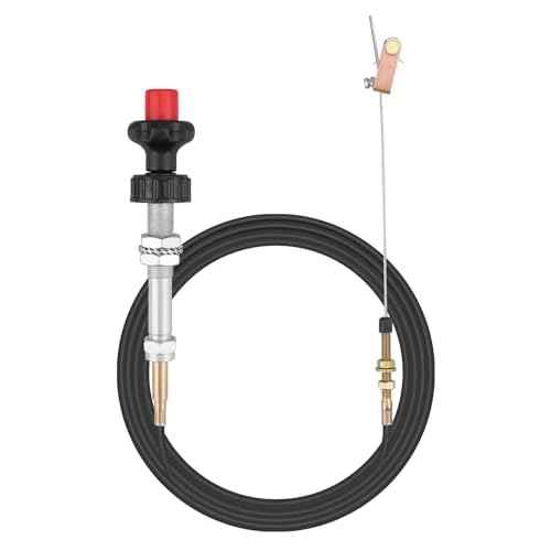 VCGTX06 6FT Heavy Duty Vernier Adjustable Lock Cable Fit for Household, Industrial and Commercial PTO and Dump Applications, with Detachable Cable Head