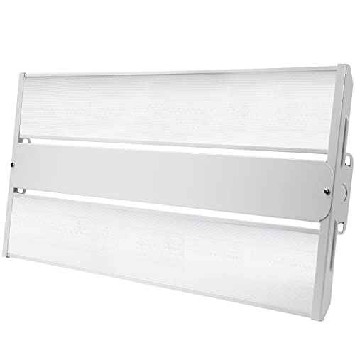 165W LED Linear High Bay Light Fixture, 2FT 22280LM(135LM/W) 5000K Daylight LED Workshops Light,100-277V, 0-10V Dimmable UL Warehouse Lighting for Exhibition hall, Supermarkets, 5 Years Warranty