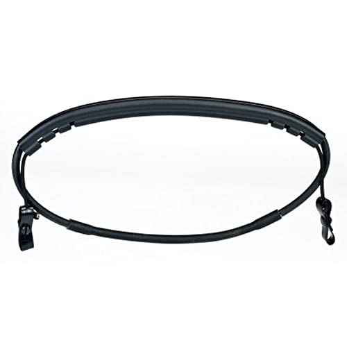 MSA 459458 Goggle Retainer Protective Caps, Secures Eye Protection, Easy Installation, Standard Adjustable Fit, Sturdy Neoprene-Rubber Color: Black