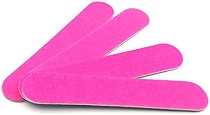 Small Nail Files Bulk, 100 Pcs Disposable Double Sided Emery Boards Travel Size for Men, Women, Kids (3.3 Inch)