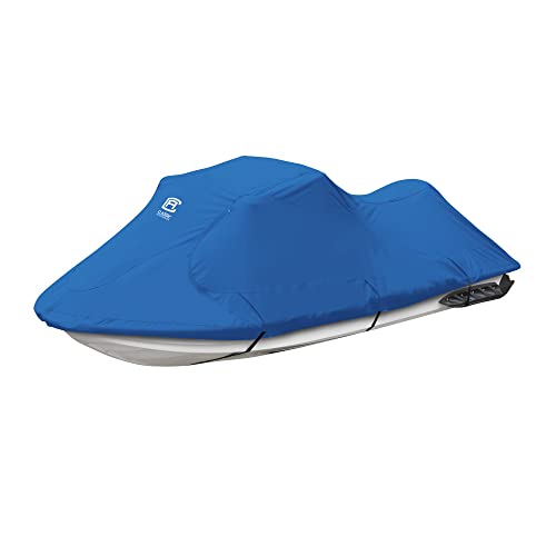 Classic Accessories Stellex Personal Watercraft Cover, Fits Personal Watercrafts 140" L, Trailerable Boat Cover with Polyester Fade-Resistant Fabric, Large