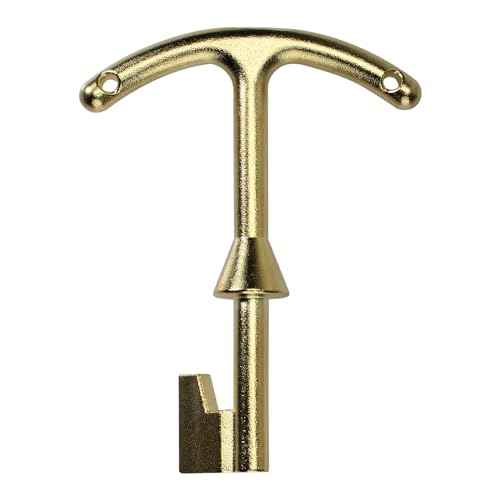 M07001 water meter key, Water Meter Box Key, Water Meter Cover/Lid Opening Tool, Valve Box Key - 5.5-inch Length