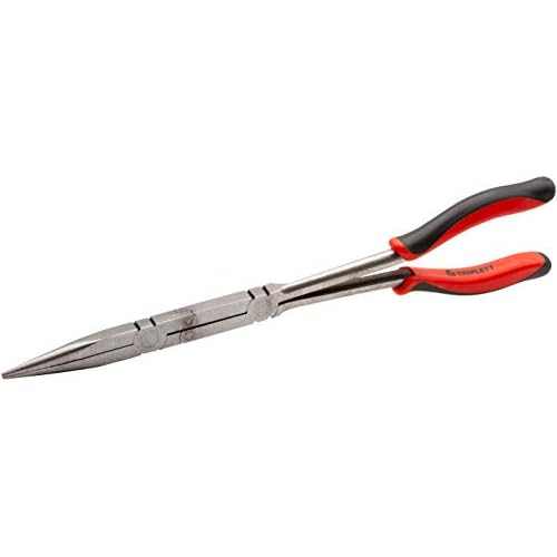 Triplett TT-260 CrossJaw 13-inch Extended Reach Needle Nose Pliers
