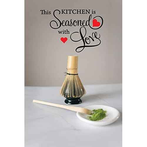 Picniva This Kitchen is Seasoned with Love Wall Quote Sticker