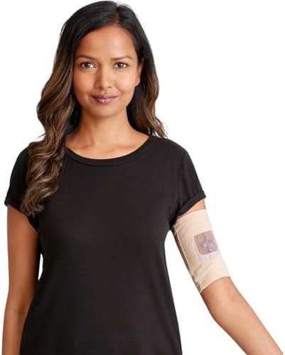 Care+Wear PICC Line Cover – Ultra-Grip PICC Line Sleeve for Upper or Lower Arm with Mesh Viewing Window, Provides Improved Comfort and Security for PICC Line Coverage