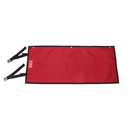 BULL TOOLS 26-Pocket Tool Organizer Roll-Up Pouch with Carry Bag Heavy Duty Ballistic Polyester Canvas SAE/Metric Tool Roll for Wrenches, Screwdrivers & Small Tools, Waterproof, Compact & Durable-Red