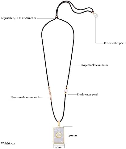 Medical Alert Necklace for Women Shell & Gold-Tone Stainless Steel Emergency ID Tag Pendant Necklace for Girls Custom Engraved Medical Alert Jewelry
