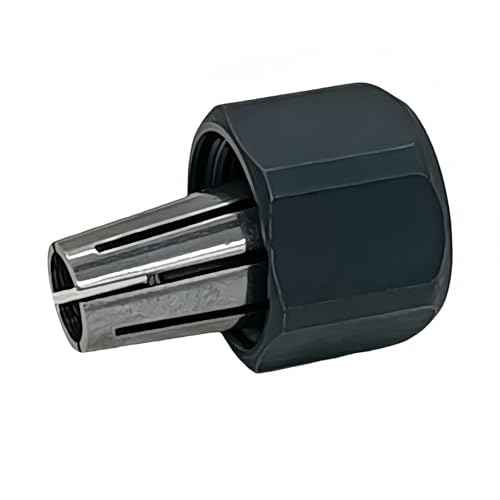 48-66-0975 48-66-2486 Replace for Milwaukee 14-46-0167 48-68-0031 Collet Nut 2485-20 2486-20 48-66-0974 1/8" (3.175mm) Collet 48-66-0985 Routers Self-Releasing Collet Chuck and Locking Nut Assembly