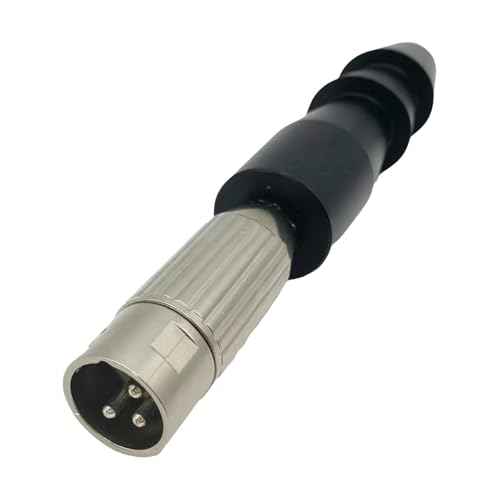 3XLR Connector Accessories Vac-U-Lock Adapter Male Connector for Reciprocating Saw Adapter Motion Machinery Machine etc.