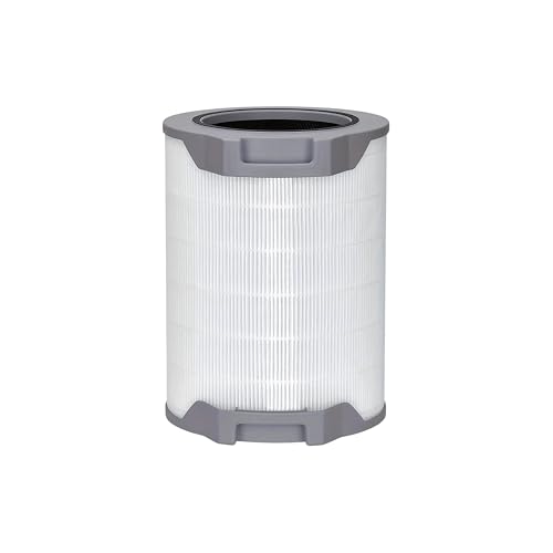 Nispira LV-H134 3-In-1 High Efficiency True HEPA Activated Carbon Premium Filter Replacement for Levoit Air Purifier LV-H134-RF | Remove Smoke, Chemical VOCs | 1 Pack