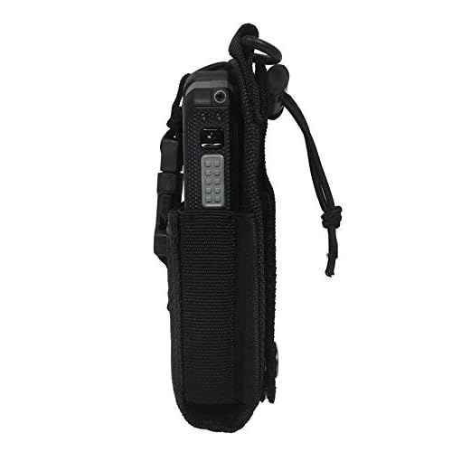 Nylon Pouch Case by Wireless ProTech for Kyocera, Sonim, CAT and Dewalt - Kyocera: DuraTR/Sonim: XP5, XP5S, XP1520 Bolt Sl, XP5520 Bolt/CAT: B30, B35, B100, B25 / Dewalt: MD501