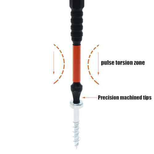 AUTOTOOLHOME 10 Pack #2 Square Driver Bit 4 inch Long Square Impact Drill Bit for Pocket Hole Jig System SQ2 Bits