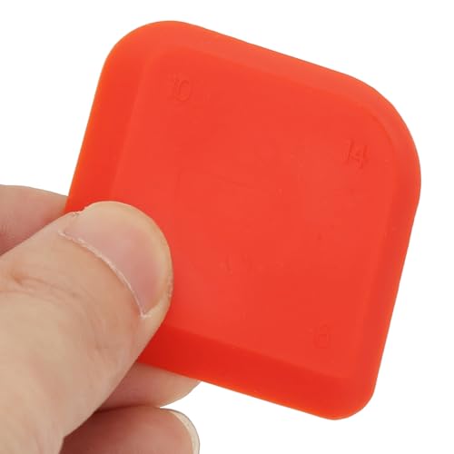 4Pcs Caulking Tool Set, Silicone Red Smoother Sealant Grout Finishing Tool, Caulking Applicator Tool for Kitchen Floor Sealant Sealing, Cleaning, Fillering, Removing Sealants