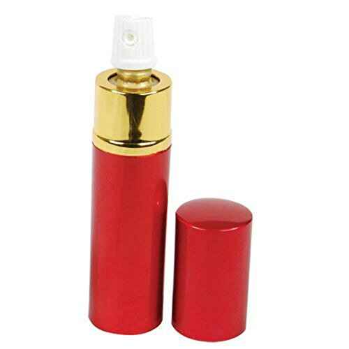 Pepper Shot Lipstick OC Pepper Spray Bundle for Women Lot of Two (1) Red (1) Black