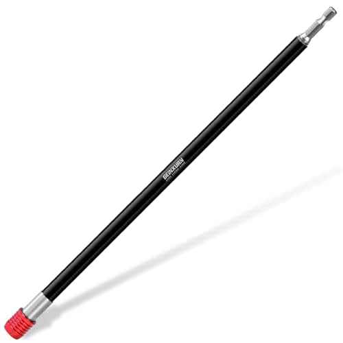 12¡± Impact Screwdriver Bit Holders Extra Long, Magnetic Extension Quick-Change Socket Drill Bit Holder Cr-V Steel Hex Shank Quick Release Drill Bit Guide