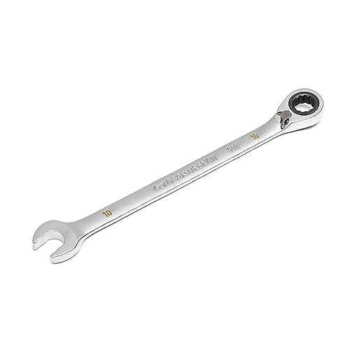 GEARWRENCH 90T 10mm Reversible Ratcheting Combination Wrench - 86610, Large