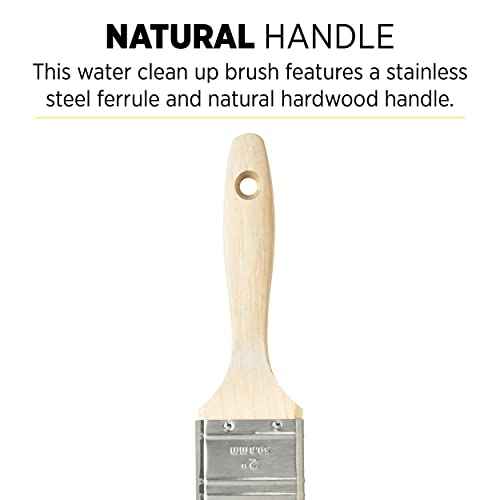 Minwax 427320008 Polycrylic Wood Stain Brush, 2¡±, White