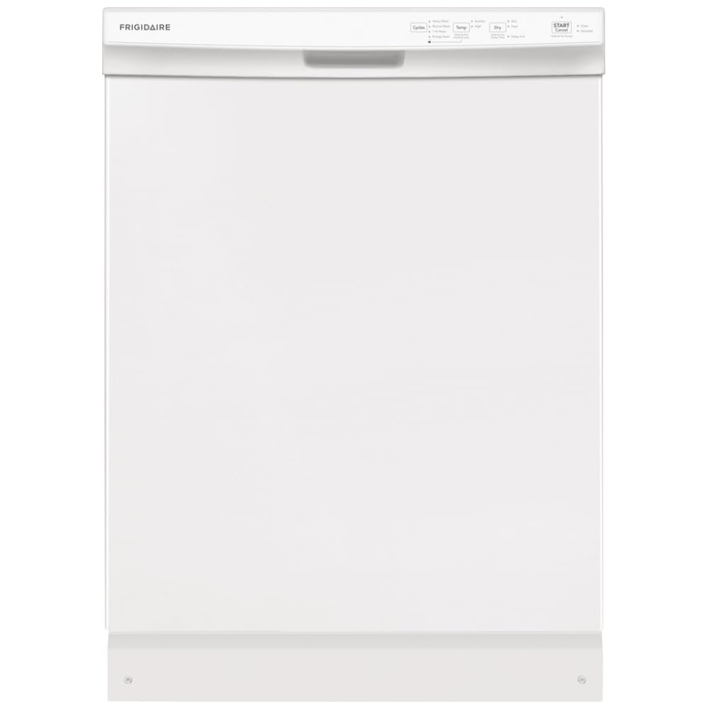 Frigidaire FDPC4314A 24 Inch Wide 14 Place Setting Built-In Front Control Dishwasher with 5 Wash Cycles and MaxDry™ - White
