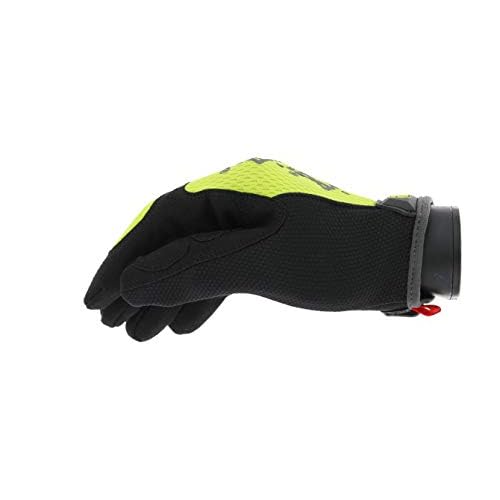 Mechanix Wear The Original Hi-Viz Gloves - High-Visibility Work Gloves - For Gardening - Breathable - For Warehouse Work - Touchscreen Compatible - Durable - Fluorescent Yellow - X-Large
