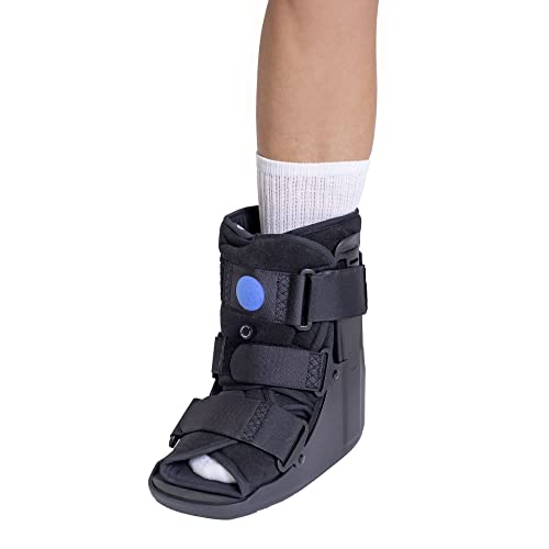 Brace Direct Air Cam Walker Fracture Boot - Short - Orthopedic Medical Walking Boot for Foot & Ankle Fractures, Sprains & Injury Stabilization Size M (Men’s US 7.5-10 / Women’s US 8.5-11.5)