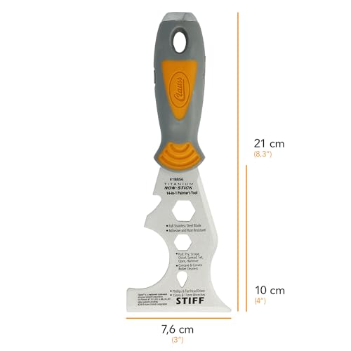 Painters Tool, Stiff, 4-1/8in.L, 3in.W