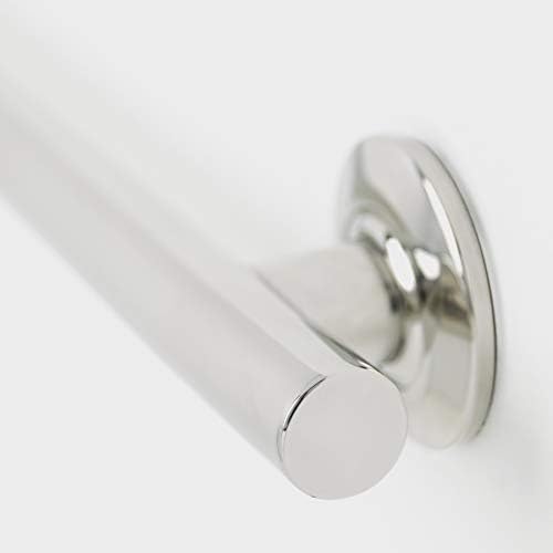 Seachrome 42-inch Coronado Designer Straight Bathroom Shower Grab Bar, Stainless Steel, Polished Chrome
