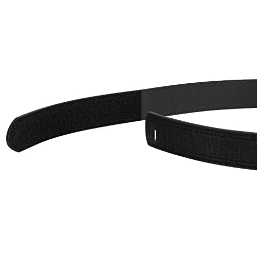 Perfect Fit Mechanics Belt Buckleless No Scratch Leather Work Belt Hook and Loop Garrison Belts 1 1/2 Inch Wide