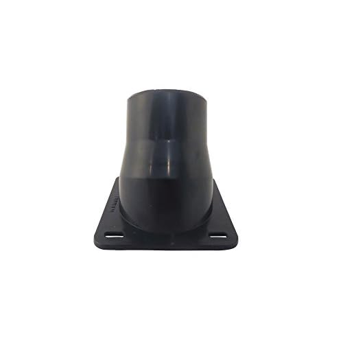 Taytools 73463 2.5 Inch OD Opening Angled ABS Plastic Dust Port Flange for Dust Collector Systems