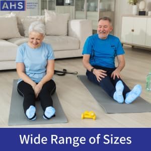 Non-Slip Grip Socks – 6 Pairs | Hospital Socks for Men & Women | Anti-Skid for Adults