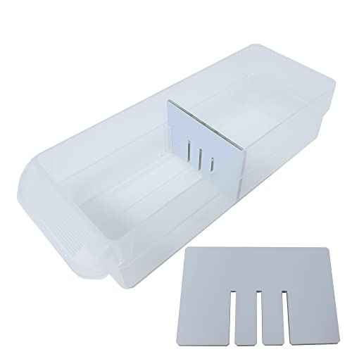 (64-Pack) Small Drawer Configurable Width Dividers compatible with Akro-Mils Plastic Storage Craft Cabinets, (Dividers Only)
