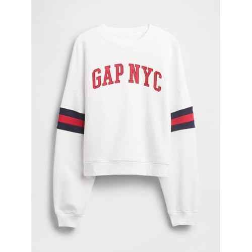 GAP womens Logo Fleece Pullover