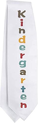 GraduationMall Kindergarten Preschool Graduation Sash, Printed Graduation Stole for Boys & Girls, Class of 2026 Ceremony Gift