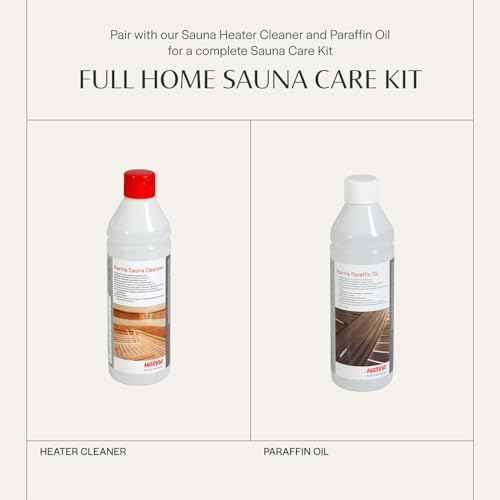 Almost Heaven Saunas Paraffin Oil, Wooden Bench & Surface Protection Oil, Wooden Surface Treatment to Protect & Accentuate Natural Wood Color, Extend Your Home Sauna Lifespan, 16.9 FL OZ