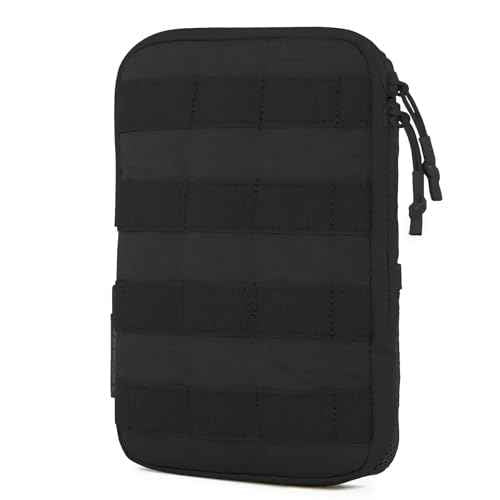 VIKTOS Hookie Series Zippered EDC Storage Mid-Sized 9" H x 7" W x 2" D Easy to Attach Bag with Molle Hook Backing & 2" x 2" Loop Panel