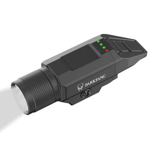 DARKFANG Low Profile 1500 Lumen Shotgun/Rifle Light with Momentary/Strobe Function for 1913 Picatinny Rail