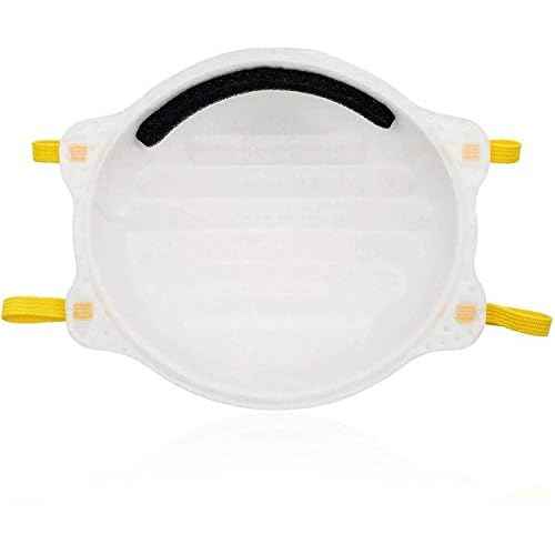 NIOSH Certified 9500-N95 Pre-Formed Cone Particulate Respirator Mask, M/L Size (Pack of 20 Masks)