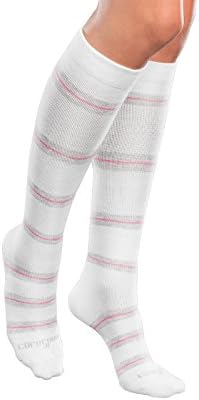 Core-Spun 20-30mmHg Moderate Graduated Compression Support Knee High Socks