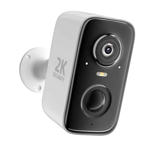Rraycom Security Cameras Wireless Outdoor,2K Battery Powered AI Motion Detection Spotlight Siren Alarm Surveillance Indoor Home Camera, Color Night Vision, 2-Way Talk, Waterproof, Works/Alexa