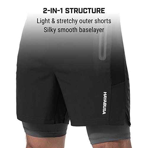 Hayabusa Men's Layered Performance Shorts