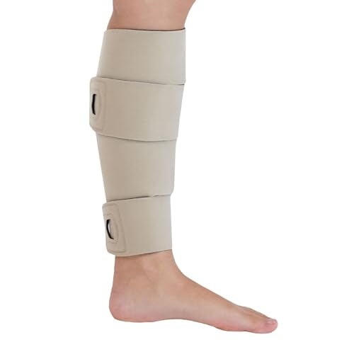 SiennaWrap Compression Leg Wrap Seamless - Designed by a Lymphedema & Lipedema Therapist - Made in USA - Includes Free Liner