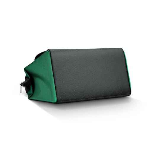 Tool Bags 12 Inch, Oxford Fabric Storage Bags with Large Capacity, 3-Pack, Green and Black
