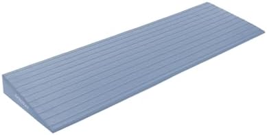 Threshold Ramp for Doorways 1.6"Rise- Odorless Indoor Entry Ramp- Non-Slip& Cuttable Handicap Ramp for Wheelchairs, Robot Vacuum Cleaners, Scooters, Strollers- Fog Blue- 1.6â³Rise (31.5â³Ã7.9â³)