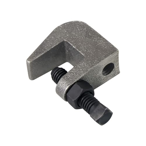 3/8"-16 Iron Safety Rod Beam Clamps, UNC Standard, 3/4" Jaw Opening, Wall Ceiling Mount Vertical Piping Support-Clamp for Copper, PVC Tubing, 20 Pieces