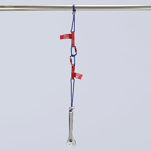 KNIPEX Tools 00 50 13 T BKA Tool Tethering Adaptor Straps with Captive Eye Carabiner up to 13 lbs.